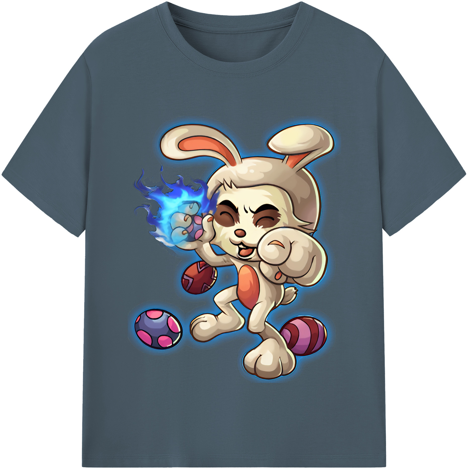 リーグ・オブ・レジェンド League of Legends LOL 綿100％半袖Tシャツ（フロントプリント）